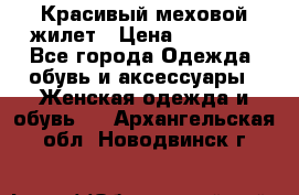 Красивый меховой жилет › Цена ­ 13 500 - Все города Одежда, обувь и аксессуары » Женская одежда и обувь   . Архангельская обл.,Новодвинск г.